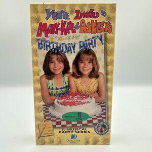 YouRe Invited To Mary-Kate & AshleyS Birthday Party 1997 VHS Musical Series
